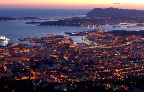 toulon rade panorama